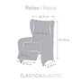 Housse de fauteuil Eysa TROYA Gris 90 x 100 x 75 cm