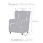 Housse de fauteuil Eysa TROYA Beige 80 x 100 x 90 cm
