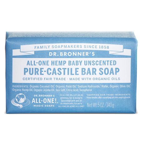 Savon Dr Bronner's Baby 140 g