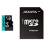 Carte Micro SD Adata AUSDX64GUI3V30SA2 64 GB