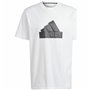 T-shirt à manches courtes homme Adidas FI BOS T IN1623 Blanc