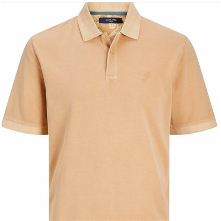 Polo à manches courtes homme Jack & Jones JPRBLUWILLIAM  12257315  Beige