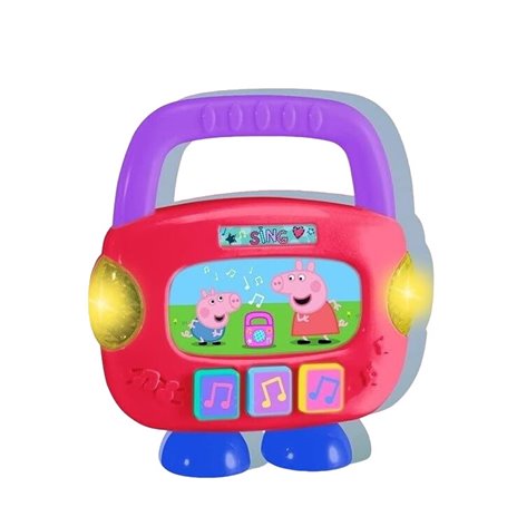 Enceinte avec Microphone Karaoké Peppa Pig Sing Alone