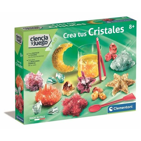 Jouet Educatif Clementoni Crea tus Cristales 37 x 28
