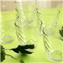 Set de Verres Quid Waves Transparent verre 260 ml (6 Unités)