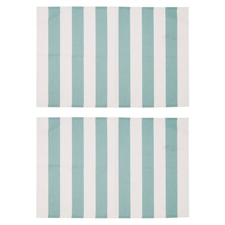 Kit de sets de table Vinthera Okapi Bicolore Textile 33 x 45 cm 2 Pièces