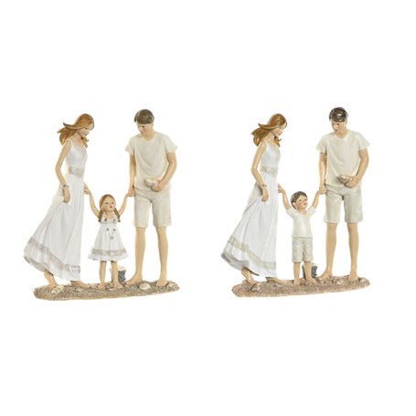 Figurine Décorative Home ESPRIT Blanc Beige méditerranéen 20