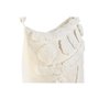 Coussin Home ESPRIT Blanc Pompons Boho 45 x 15 x 45 cm