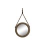Miroir mural Home ESPRIT Marron Bois Corde Colonial Balles 38 x 4 x 72 cm
