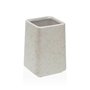 Support pour brosses à dents Versa Blanc Céramique Plastique 7 x 10 x 7 cm