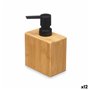 Distributeur de Savon Noir Bambou Plastique 9