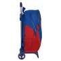 Cartable à roulettes F.C. Barcelona Bleu Bordeaux 32 x 44 x 16 cm