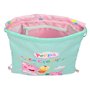 Sac à dos serré par des ficelles Peppa Pig Ice cream Rose Menthe 26 x 34 x 1 cm