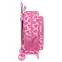 Cartable à roulettes Barbie Love Rose 33 x 42 x 14 cm