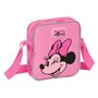 Sac à Bandoulière Minnie Mouse Loving Rose 16 x 18 x 4 cm