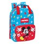 Cartable Mickey Mouse Clubhouse Fantastic Bleu Rouge 20 x 28 x 8 cm