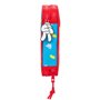 Plumier double Mickey Mouse Clubhouse Fantastic Bleu Rouge 12.5 x 19.5 x 4 cm (28 Pièces)