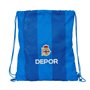 Sac à dos serré par des ficelles R. C. Deportivo de La Coruña Bleu 35 x 40 x 1 cm