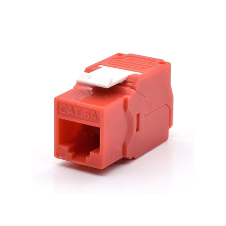 Connecteur RJ45 Catégorie 6 UTP WP WPC-KEY-6AUP-TL/R Rouge
