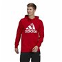 Sweat à capuche homme Adidas Essentials Big Logo Rouge