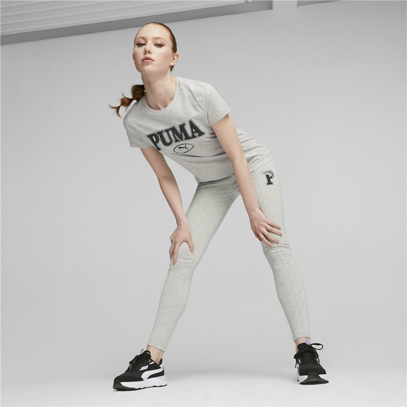 Image secondaire de T shirt à manches courtes Puma Squad Graphicc Tlight Gris clair (XS)