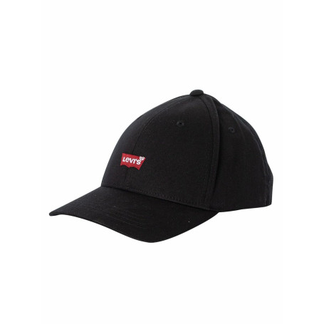 Casquette de Sport Levi's Housemark Flexfit  Noir Taille unique