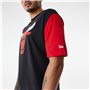 T-shirt à manches courtes homme New Era NBA Colour Insert Chicago Bulls Noir