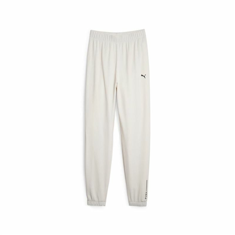 Pantalon de sport long Puma Studio Unwind Blanc Femme