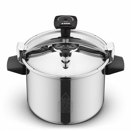 Marmites Express SEB Cocotte Minute Acier inoxydable 9 L Argenté