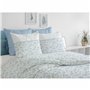 Parure de couette HOME LINGE PASSION 220 x 240 cm Bleu 3 Pièces