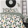 Parure de couette TODAY Vert 220 x 240 cm 3 Pièces