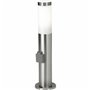 Borne d'eclairage LED Brilliant Argenté Acier inoxydable