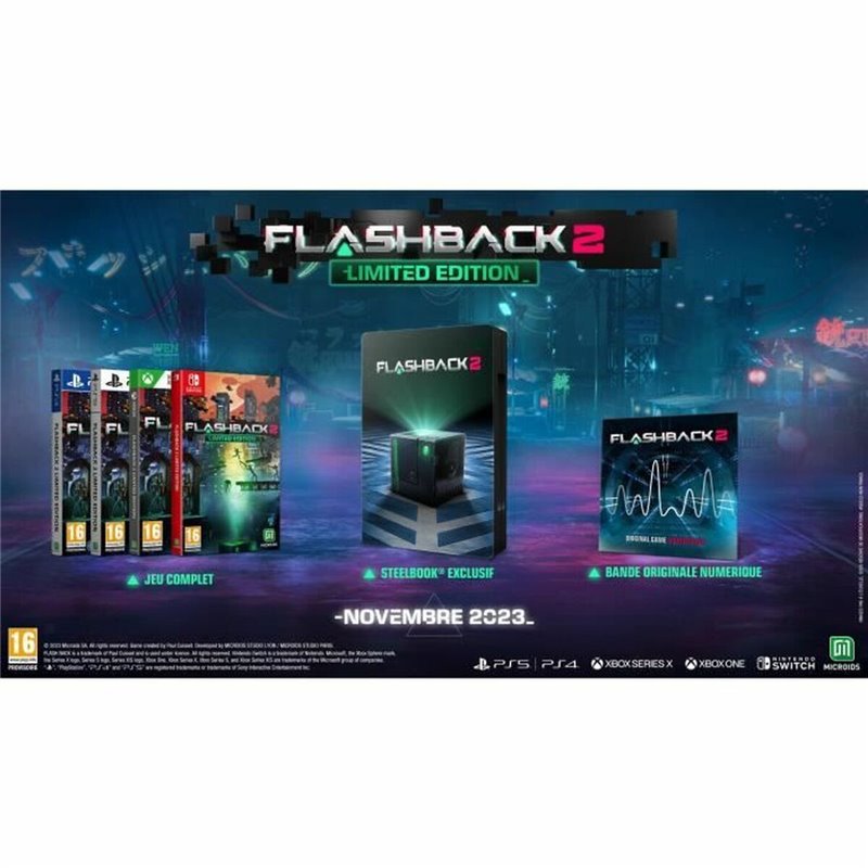 Image secondaire de Jeu vidéo PlayStation 5 Microids Flashback 2 - Limited Edition (FR)