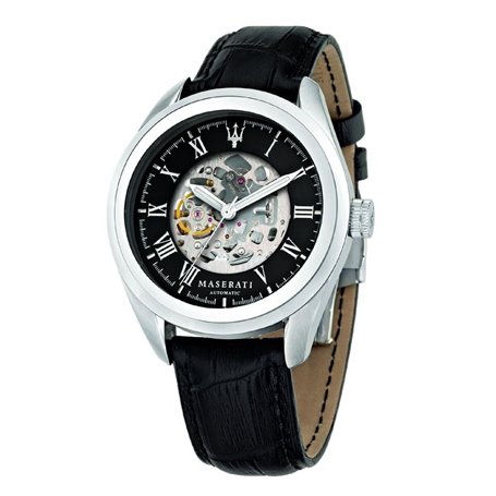 Montre Homme Maserati TRAGUARDO AUTOMATIC Noir (Ø 45 mm)