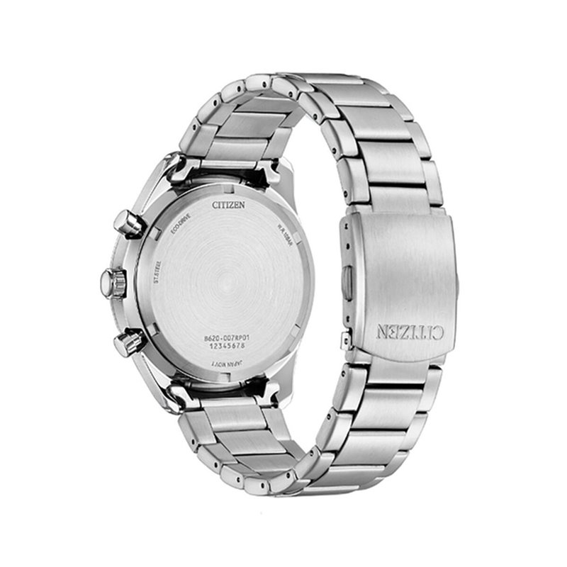 Image secondaire de Montre Homme Citizen CA4600-89E Noir Argenté