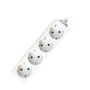 Rallonge 4 prises Schuko sans interrupteur Silver Electronics 9624