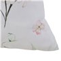 Coussin Blanc Roses 45 x 45 cm