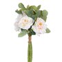 Branche Blanc Vert Roses 20 x 23 x 41 cm