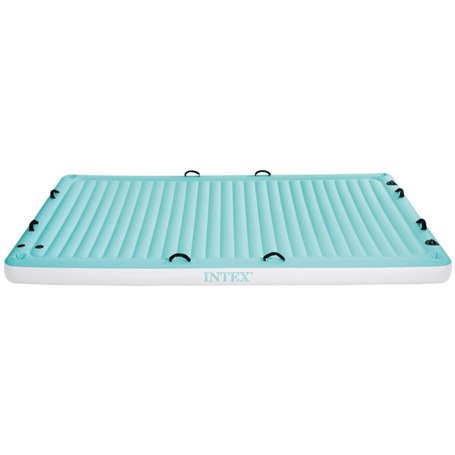 Bouée Intex Couverture Blanc Turquoise 310 x 18 x 183 cm