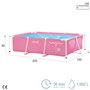 Piscine Démontable Intex Small Frame Familiar 28266NP Rose 220 x 60 x 150 cm