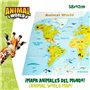 Figurines d'animaux Colorbaby 19 Pièces Jungle Plastique 14 x 6 x 5 cm (6 Unités)