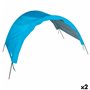 Auvent Aktive Bleu Plage Polyester 360 x 120 x 150 cm