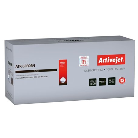 Toner Activejet ATK-5280BN Noir