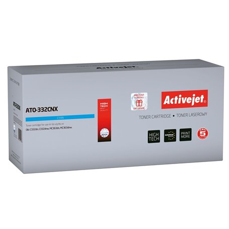 Toner Activejet ATO-332CNX                      Cyan