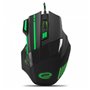Souris Optique Esperanza EGM201G Noir Vert Noir/Vert