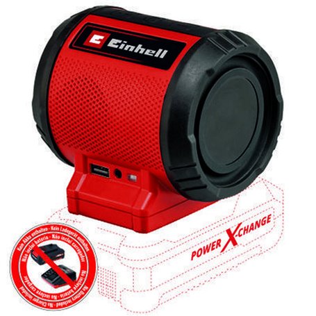 Haut-parleurs bluetooth portables Einhell Scorpion 3 Noir 3 W