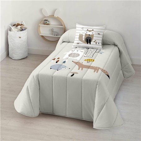 Couvre-lit Kids&Cotton Kenai Big animaux 190 x 270 cm