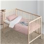 Parure de couette Kids&Cotton Kuno Rose 100 x 120 cm