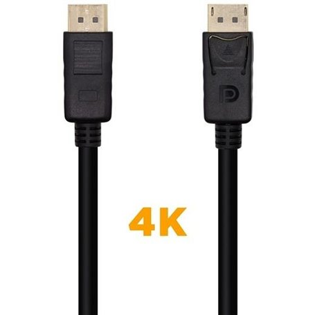 Câble DisplayPort Aisens A124-0387 Noir 5 m