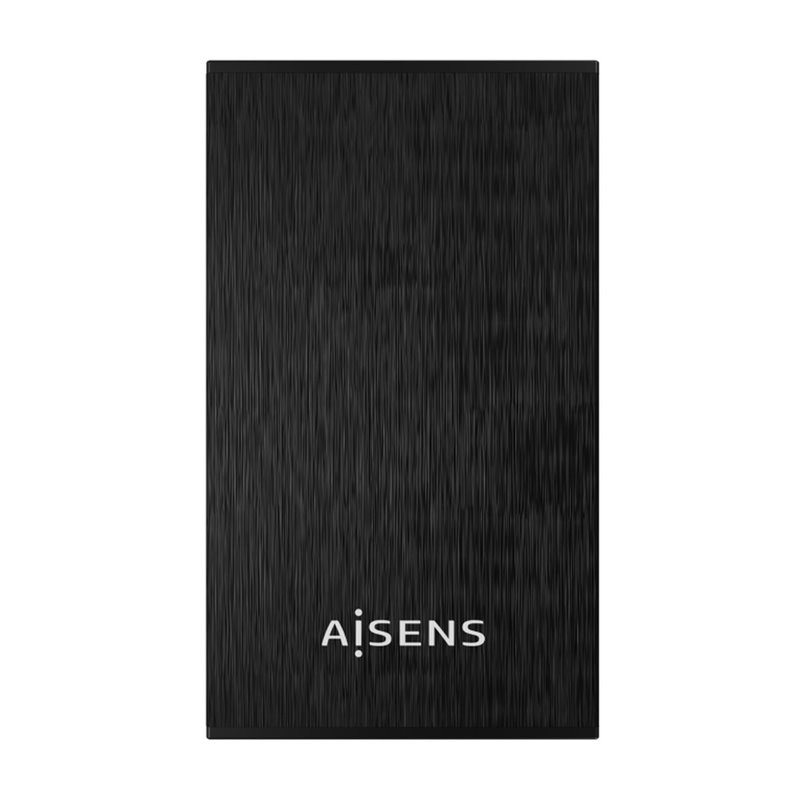 AISENS ASE-2523B Boîtier de disques de stockage Boîtier HDD Noir 2.5